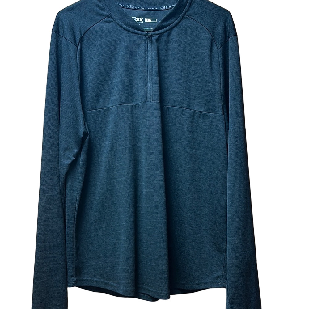 Black Long Sleeve Athletic Top